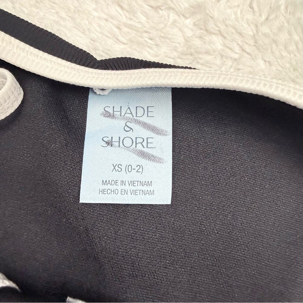 Shade & Shore Black and White Bikini Bottom - Picture 3 of 3